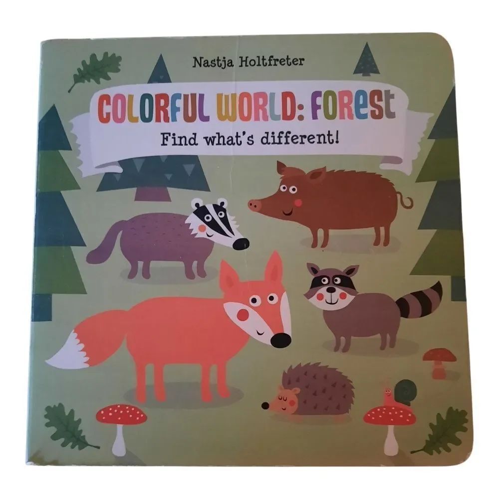Colorful World: Forest - Interactive Learning Book